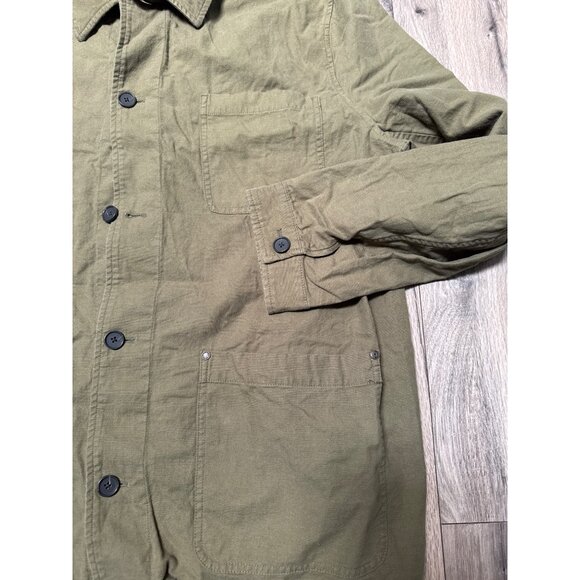 Brooks Brothers Mens Olive Green Cotton Field Jacket Size XXL Casual & Versatile - Picture 4 of 10